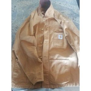 Carhartt Men's Jacket Lined Size Large